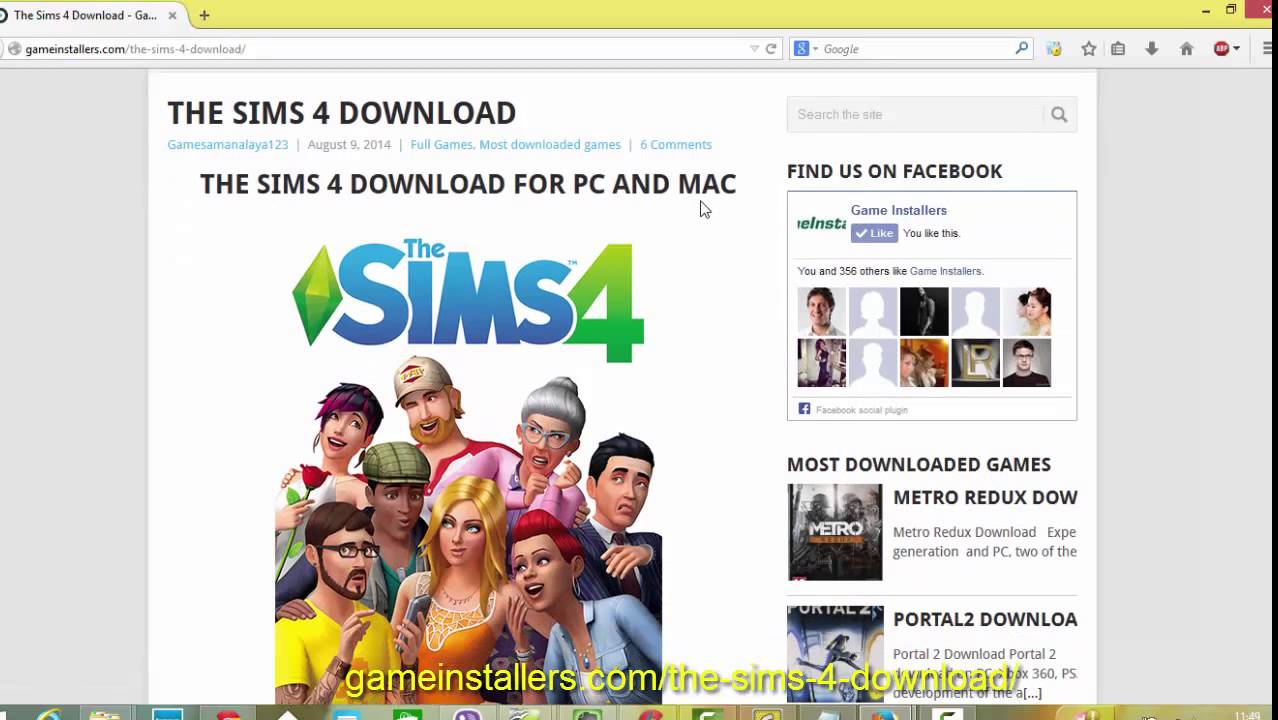 Sims 4 demo mac download free pc